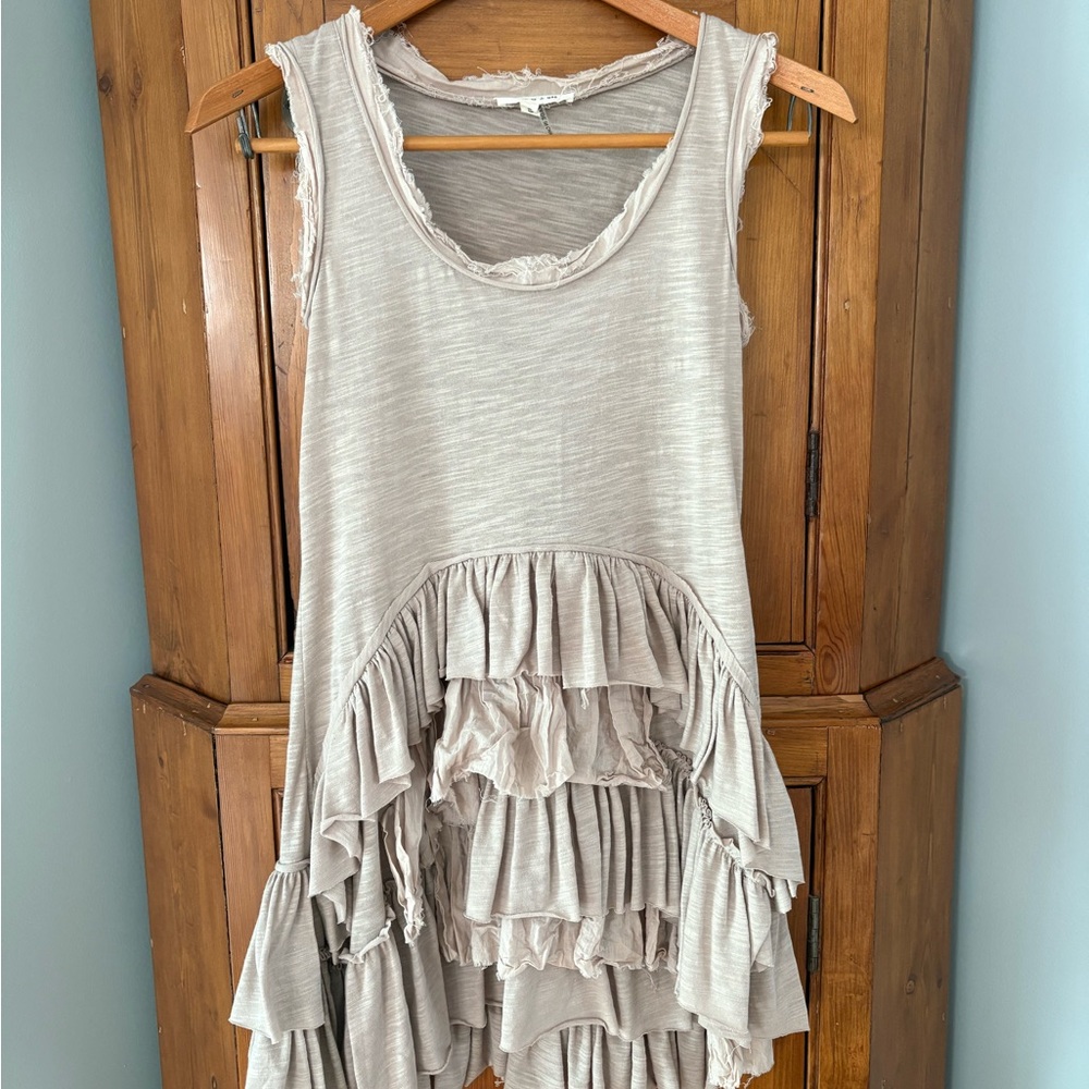 Ciel Asymmetrical Ruffled Top